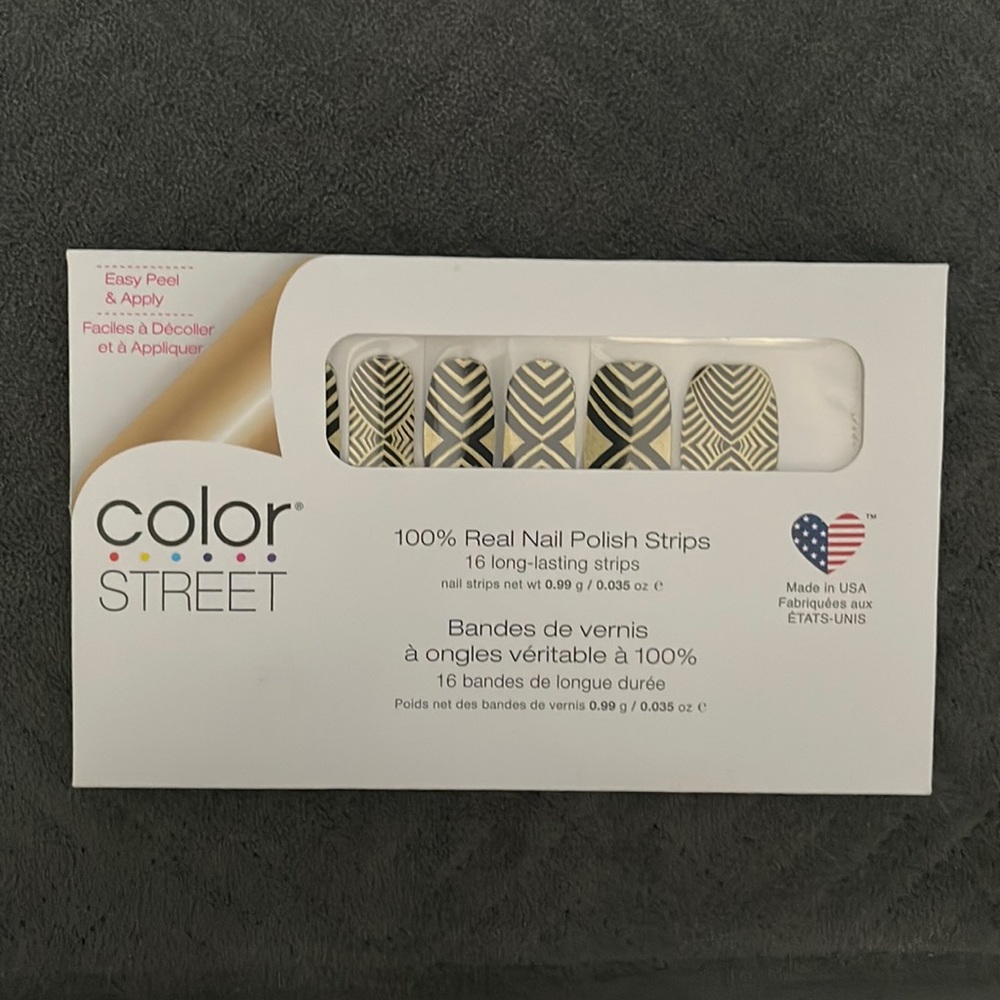 Color Street 100% Real Nail Polish Strips - Drop the Ball